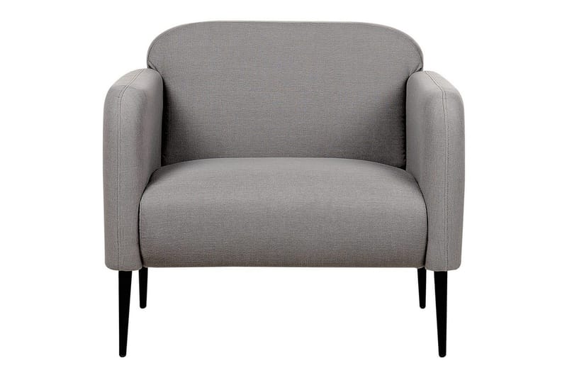 Fåtölj Stouby - Grå, svart - Möbler - Vardagsrum - Fåtöljer