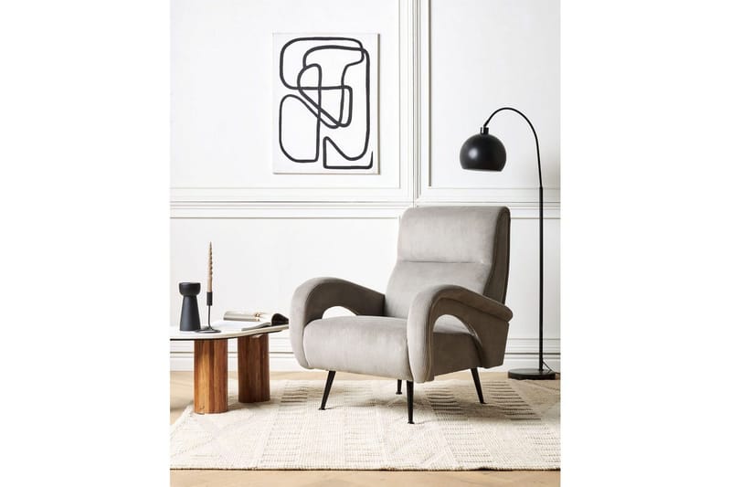 Fåtölj Svalov - Grå - Möbler - Vardagsrum - Fåtöljer