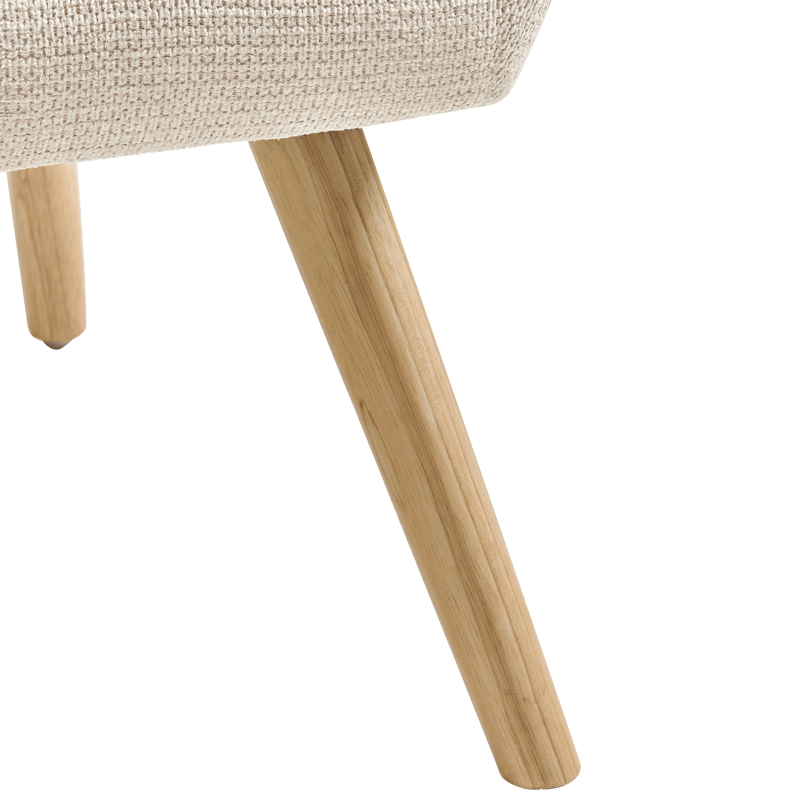 Fåtölj Torud - Ljusbeige - Möbler - Vardagsrum - Fåtöljer