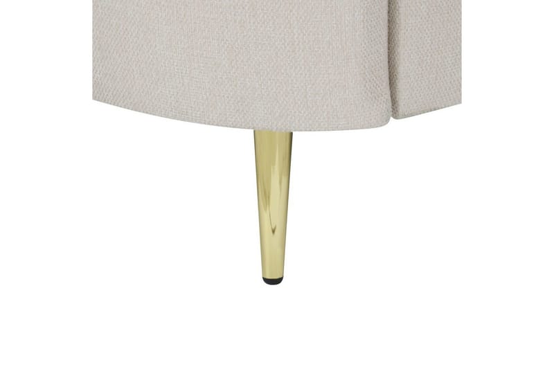 Fåtölj Trosa - Beige, guld - Möbler - Vardagsrum - Fåtöljer