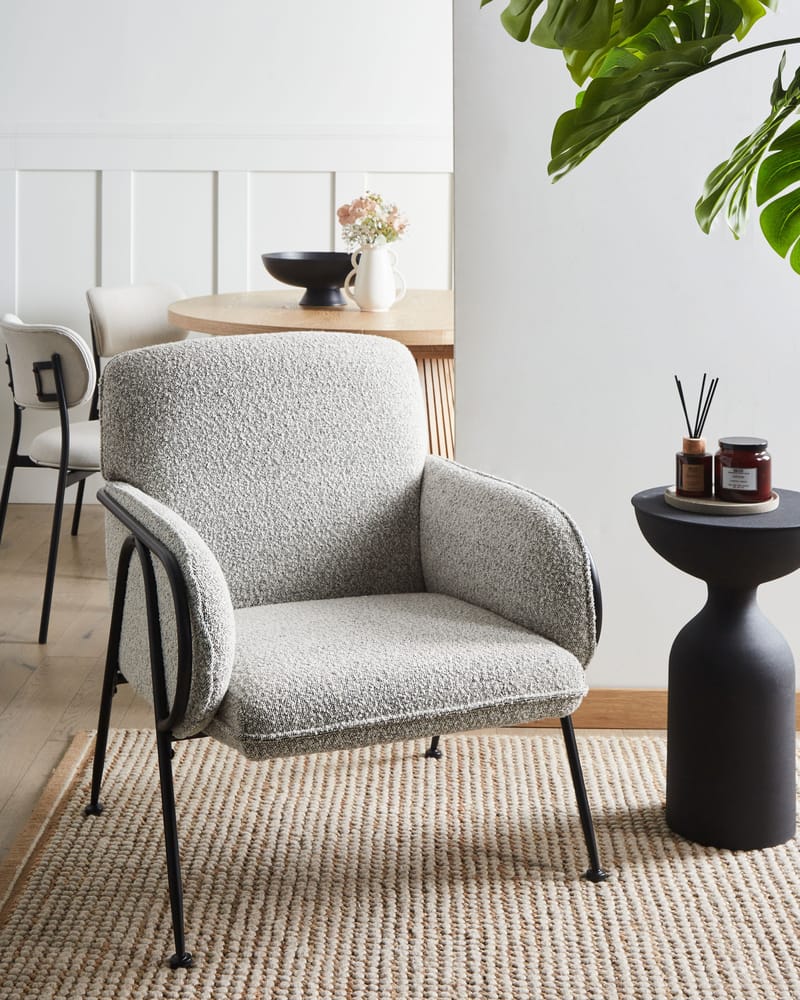 Fåtölj Trysnes - Off-White - Möbler - Vardagsrum - Fåtöljer