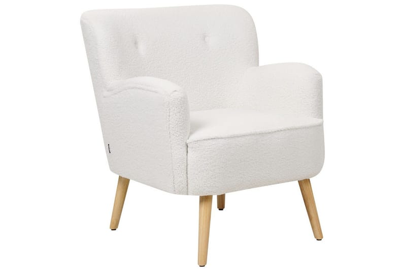 Fåtölj Tumba - Vit, Svart - Möbler - Vardagsrum - Fåtöljer