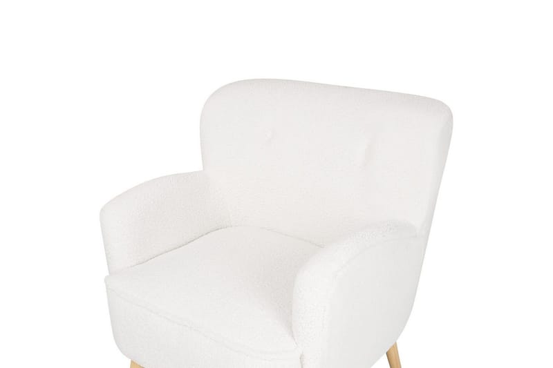 Fåtölj Tumba - Vit, Svart - Möbler - Vardagsrum - Fåtöljer