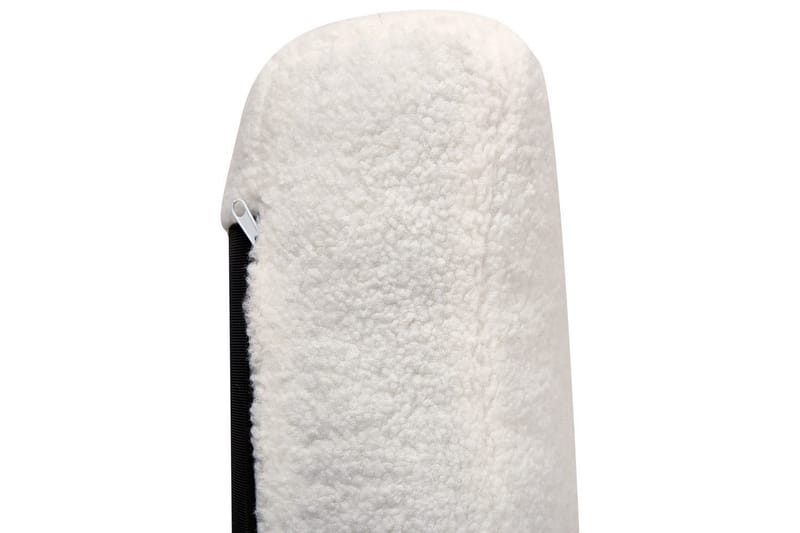 Fåtölj Tuve - Vit, ljust trä/Bouclé - Möbler - Vardagsrum - Fåtöljer