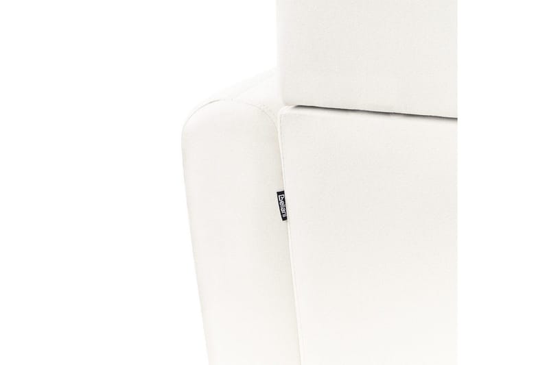 Fåtölj Tuve - Vit, ljust trä/Polyester - Möbler - Vardagsrum - Fåtöljer