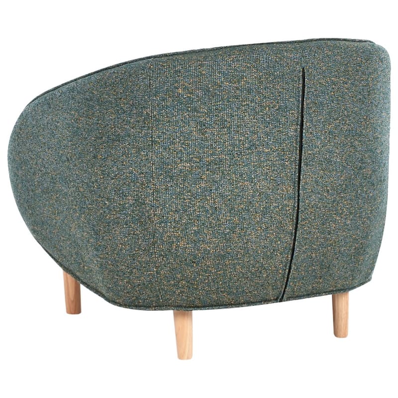 Fåtölj Umea - Grönt, ljust trä - Möbler - Vardagsrum - Fåtöljer