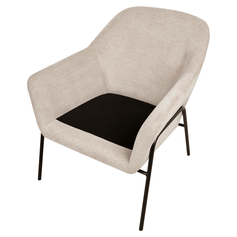 Fåtölj Veddige - Beige - Möbler - Vardagsrum - Fåtöljer