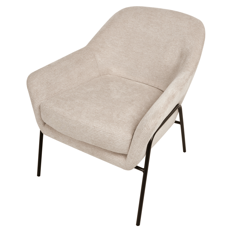 Fåtölj Veddige - Beige - Möbler - Vardagsrum - Fåtöljer