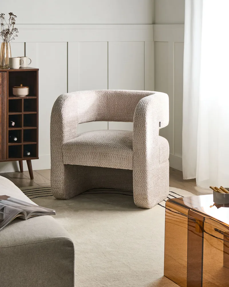 Fåtölj Vidsel - Beige - Möbler - Vardagsrum - Fåtöljer