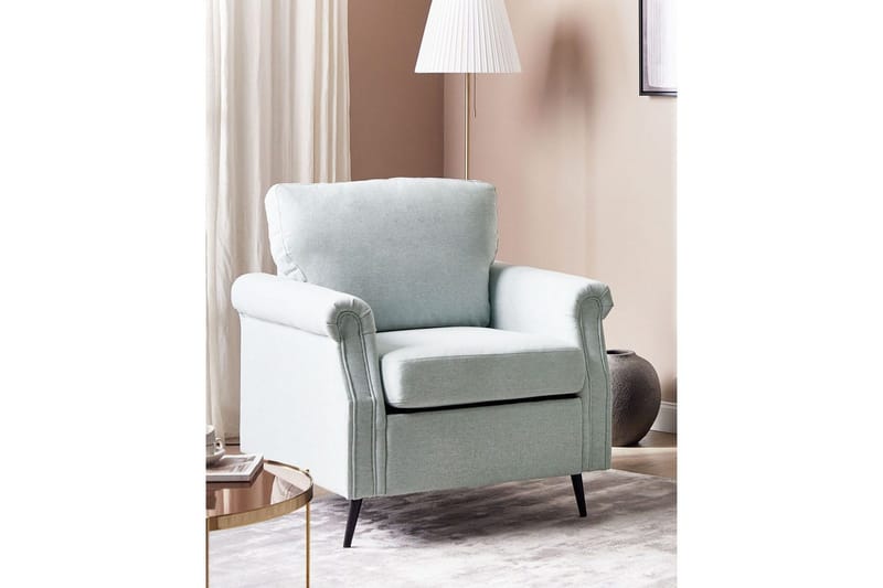 Fåtölj Vietas - Blå, Svart - Möbler - Vardagsrum - Fåtöljer