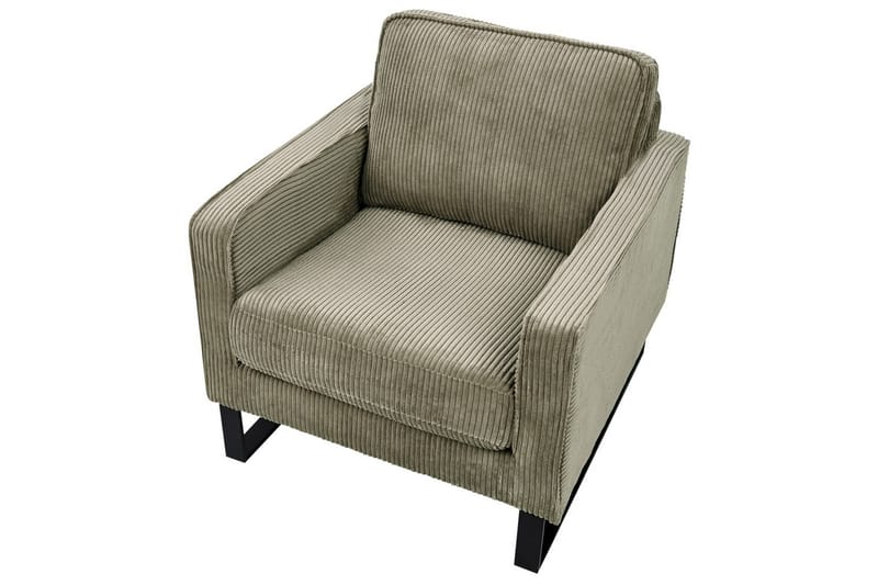 Fåtölj Vind - Grå, svart - Möbler - Vardagsrum - Fåtöljer