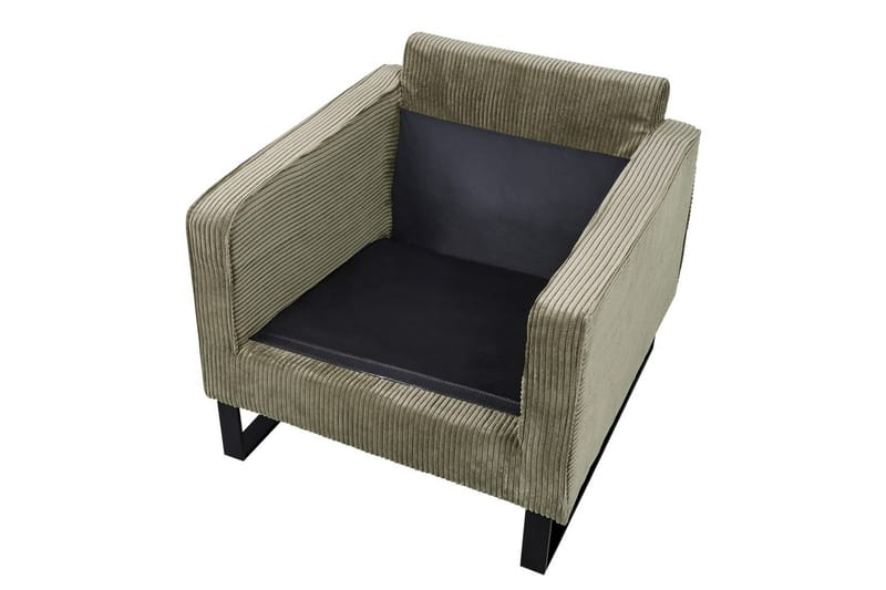 Fåtölj Vind - Grå, svart - Möbler - Vardagsrum - Fåtöljer