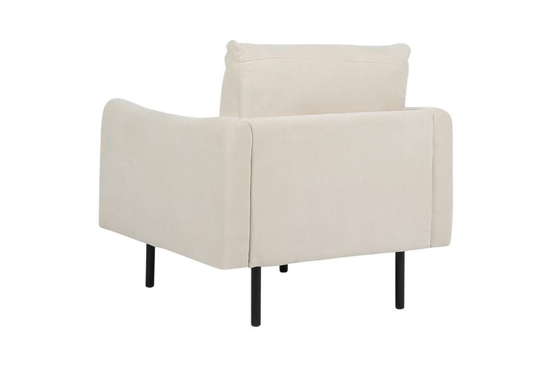 Fåtölj Vinterbro - Beige, svart/Polyester - Möbler - Vardagsrum - Fåtöljer