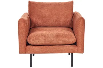 Fåtölj Vinterbro - Brun, Svart/Chenille - Möbler - Vardagsrum - Fåtöljer