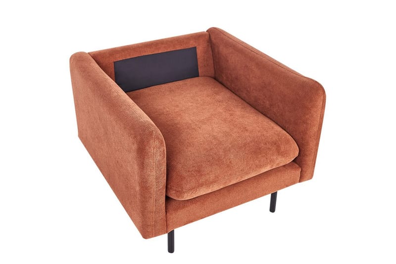 Fåtölj Vinterbro - Brun, Svart/Chenille - Möbler - Vardagsrum - Fåtöljer