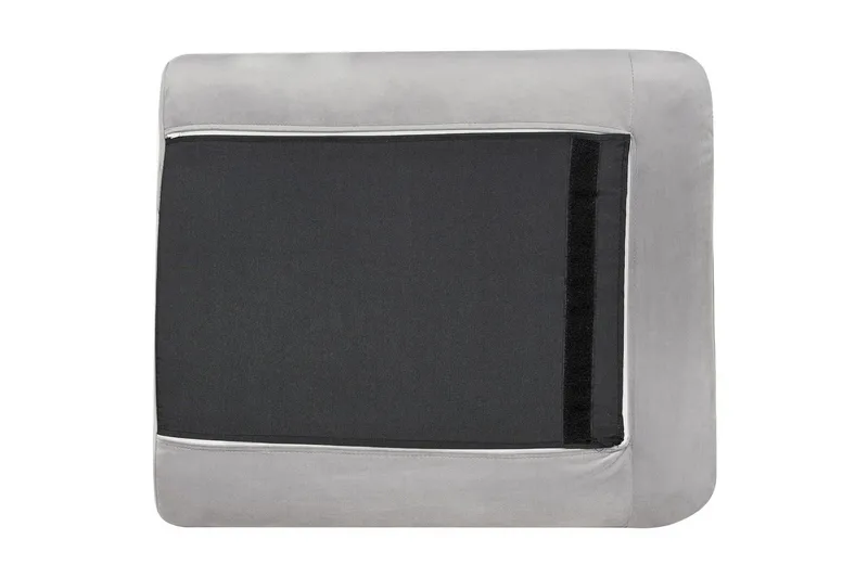 Fåtölj Vinterbro - Grå, svart/Sammet - Möbler - Vardagsrum - Fåtöljer