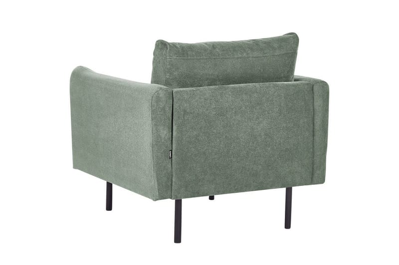 Fåtölj Vinterbro - Grön, Svart/Polyester - Möbler - Vardagsrum - Fåtöljer