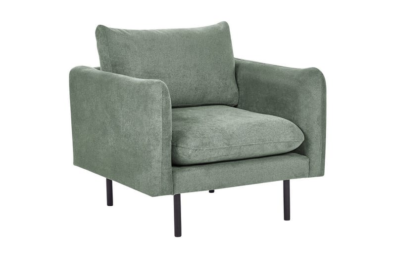 Fåtölj Vinterbro, Grön, Svart/Polyester