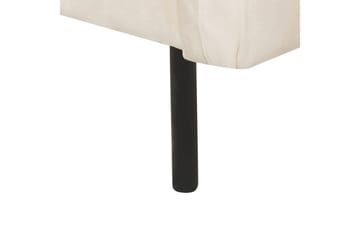 Fåtölj Vinterbro - Ljusbeige, svart/Sammet - Möbler - Vardagsrum - Fåtöljer