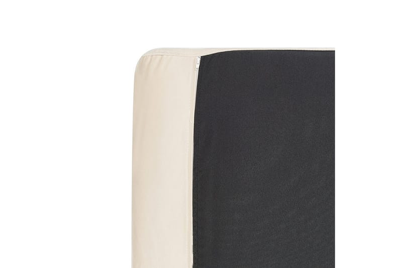 Fåtölj Vinterbro - Ljusbeige, svart/Sammet - Möbler - Vardagsrum - Fåtöljer