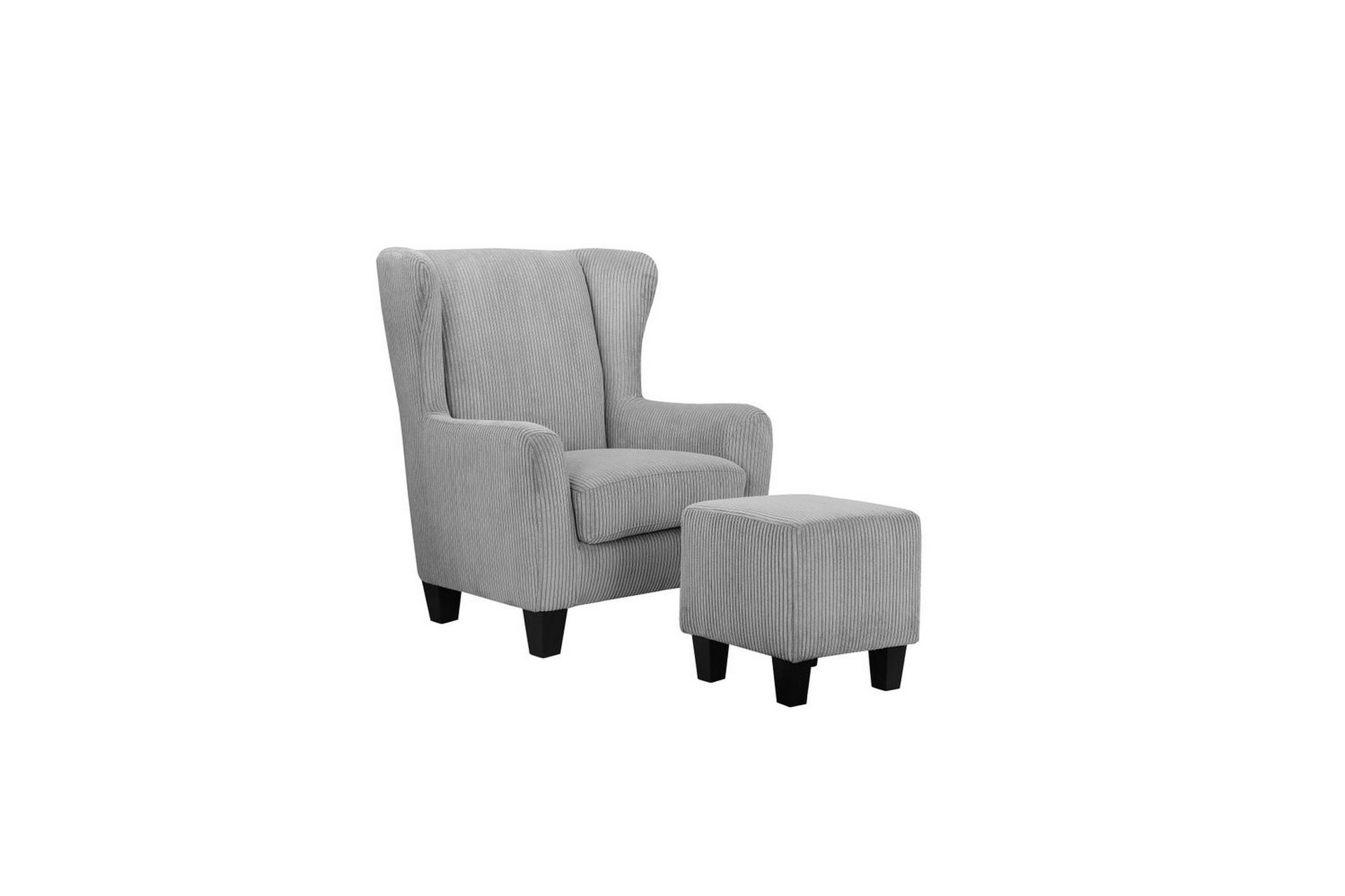 fåtölj zhili grå - grå