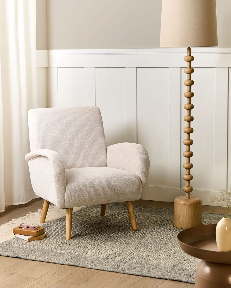Fåtölj Plassen - Ljusbeige - Möbler - Vardagsrum - Fåtöljer
