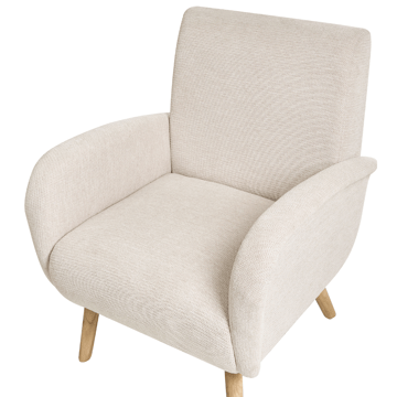 Fåtölj Plassen - Ljusbeige - Möbler - Vardagsrum - Fåtöljer