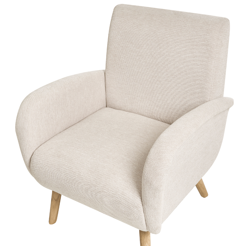 Fåtölj Plassen - Ljusbeige - Möbler - Vardagsrum - Fåtöljer