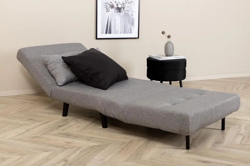 Vicky Bäddfåtölj - Grå - Möbler - Vardagsrum - Fåtöljer - Bäddfåtöljer