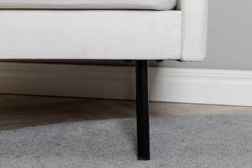 Zoom Fåtölj i Linne med Metallben - Beige - Möbler - Vardagsrum - Fåtöljer