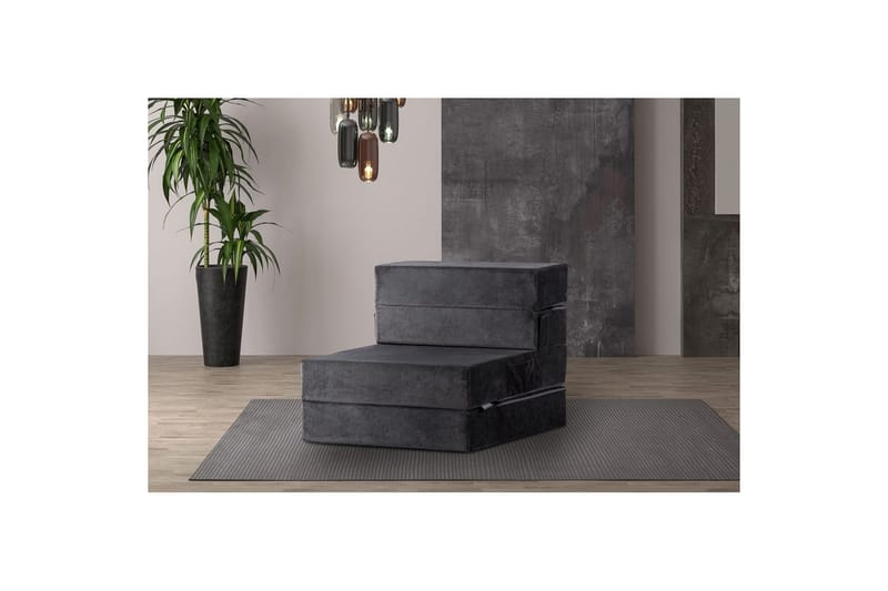 1-sits bäddsoffa Maroubridge Antracit - Antracit - Möbler - Vardagsrum - Fåtöljer - Bäddfåtöljer