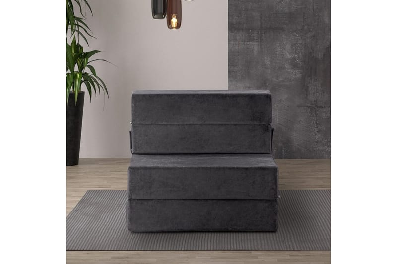 1-sits bäddsoffa Maroubridge Antracit - Antracit - Möbler - Vardagsrum - Fåtöljer - Bäddfåtöljer