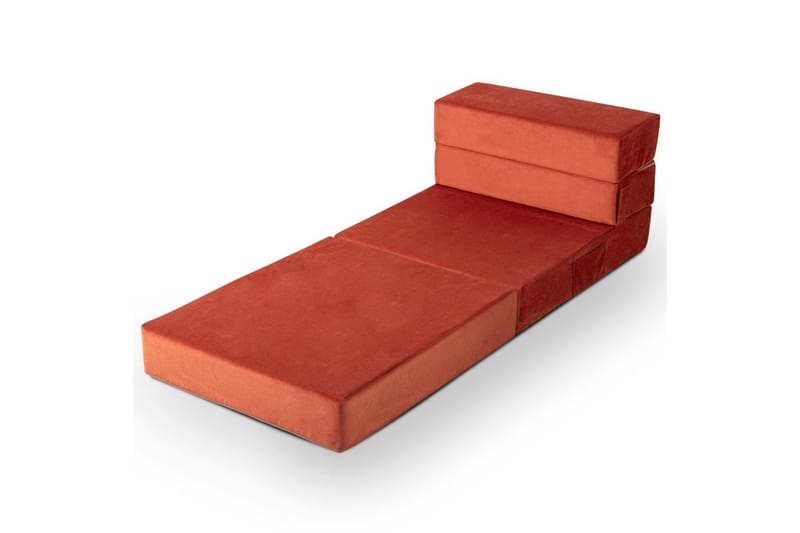 1-sits bäddsoffa Maroubridge Apelsin - Apelsin - Möbler - Vardagsrum - Fåtöljer - Bäddfåtöljer