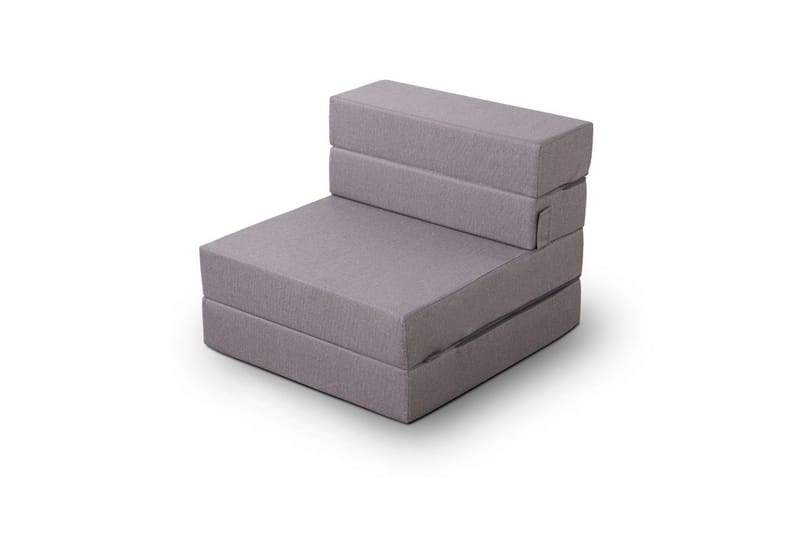 1-sits bäddsoffa Maroubridge Grå - Grå - Möbler - Vardagsrum - Fåtöljer - Bäddfåtöljer
