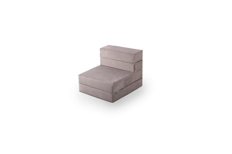 1-sits bäddsoffa Maroubridge Ljusgrå - Ljusgrå - Möbler - Vardagsrum - Fåtöljer - Bäddfåtöljer