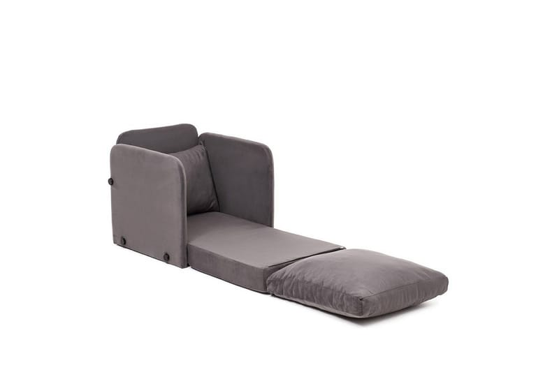 1-sits bäddsoffa Rubby Grå - Grå - Möbler - Vardagsrum - Fåtöljer - Bäddfåtöljer
