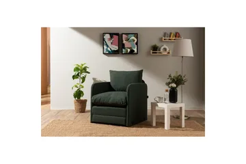 1-sits bäddsoffa Rubby Grön - Grön - Möbler - Vardagsrum - Fåtöljer - Bäddfåtöljer