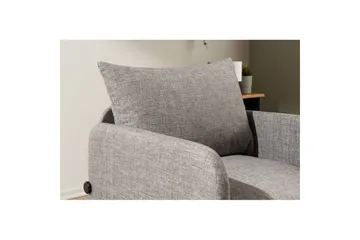 1-sits bäddsoffa Rubby Ljusgrå - Ljusgrå - Möbler - Vardagsrum - Fåtöljer - Bäddfåtöljer