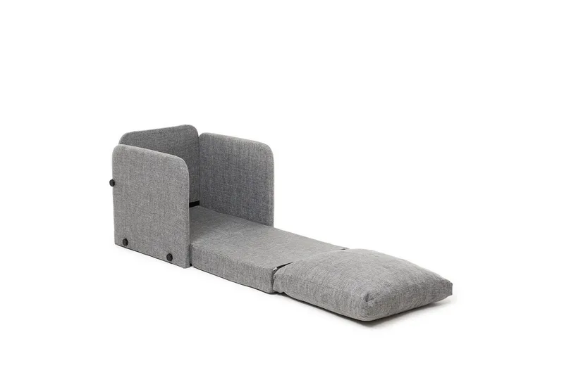 1-sits bäddsoffa Rubby Ljusgrå - Ljusgrå - Möbler - Vardagsrum - Fåtöljer - Bäddfåtöljer