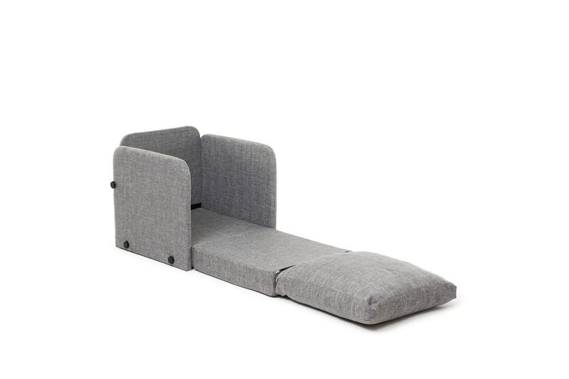 1-sits bäddsoffa Rubby Ljusgrå - Ljusgrå - Möbler - Vardagsrum - Fåtöljer - Bäddfåtöljer