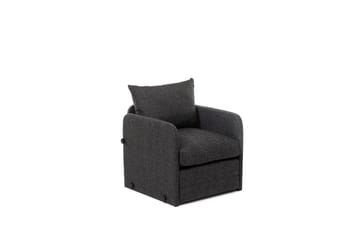 1-sits bäddsoffa Rubby Mörkgrå