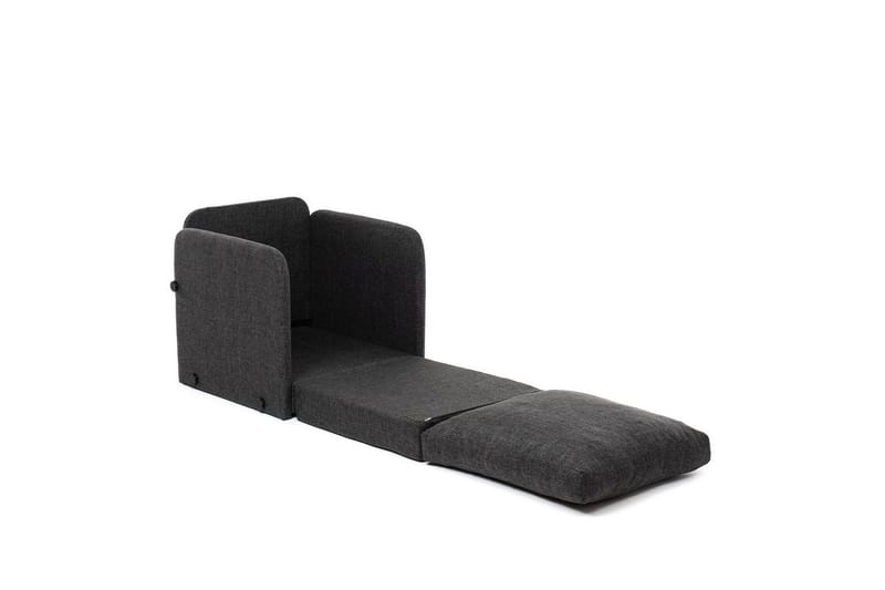 1-sits bäddsoffa Rubby Mörkgrå - Mörkgrå - Möbler - Vardagsrum - Fåtöljer - Bäddfåtöljer
