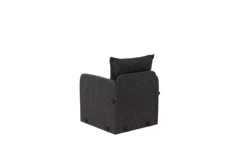 1-sits bäddsoffa Rubby Mörkgrå - Mörkgrå - Möbler - Vardagsrum - Fåtöljer - Bäddfåtöljer