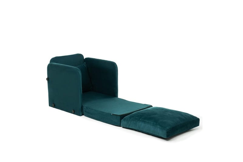 1-sits bäddsoffa Rubby Petrolgrön - Petrolgrön - Möbler - Vardagsrum - Fåtöljer - Bäddfåtöljer