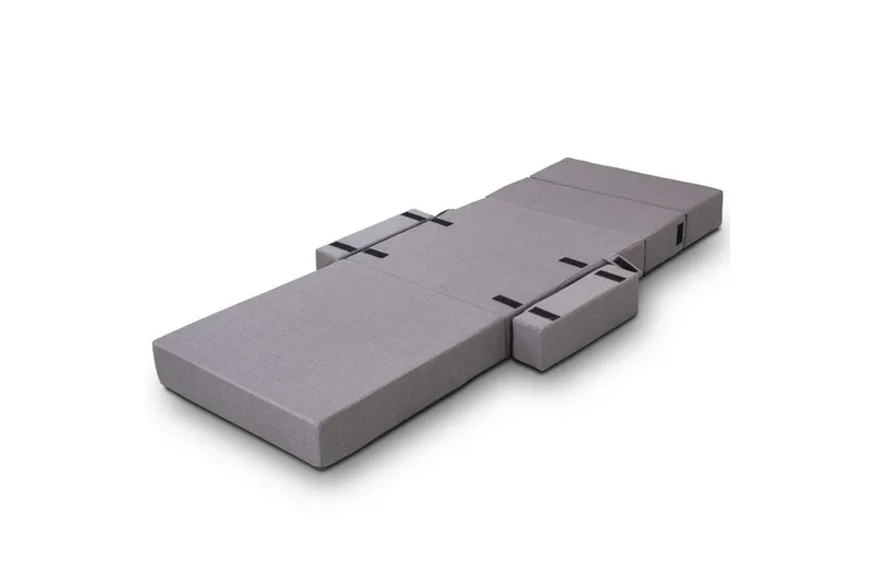 1-sits bäddsoffa Yoraemere Grå - Ljusgrå - Möbler - Vardagsrum - Fåtöljer - Bäddfåtöljer