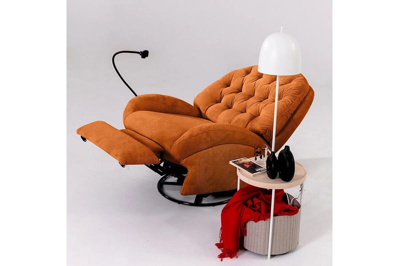 Adesis Reclinerfåtölj Elektrisk - Röd - Möbler - Vardagsrum - Fåtöljer - Liggfåtöljer