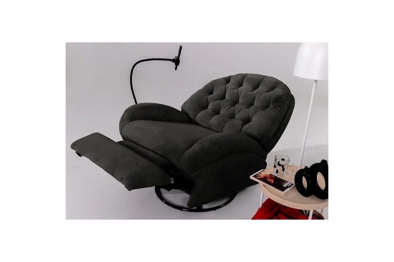 Adesis Reclinerfåtölj Elektrisk - Svart - Möbler - Vardagsrum - Fåtöljer - Biofåtöljer & reclinerfåtöljer