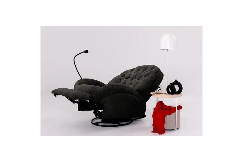 Adesis Reclinerfåtölj Elektrisk - Svart - Möbler - Vardagsrum - Fåtöljer - Liggfåtöljer