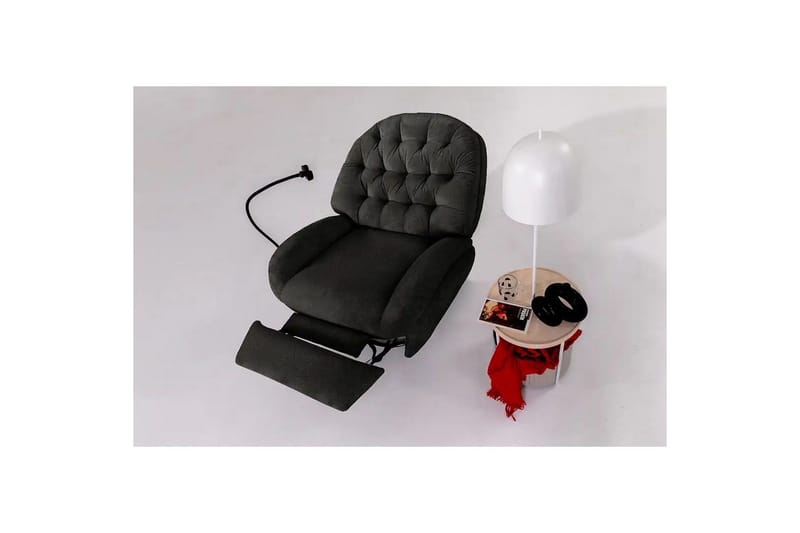 Adesis Reclinerfåtölj Elektrisk - Svart - Möbler - Vardagsrum - Fåtöljer - Biofåtöljer & reclinerfåtöljer