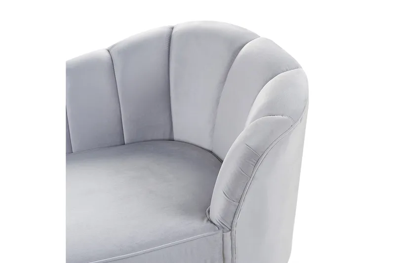 Allier Schäslong 150 cm - Guld/Grå - Möbler - Vardagsrum - Fåtöljer - Schäslongfåtöljer & divanfåtöljer